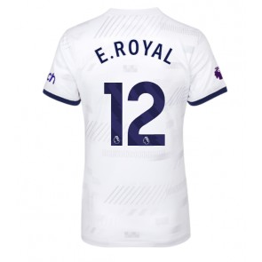 Tottenham Hotspur Emerson Royal #12 Hjemmebanetrøje Dame 2023-24 Kort ærmer